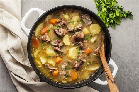 For an Irish feast, traditional lamb stew is simple, hearty